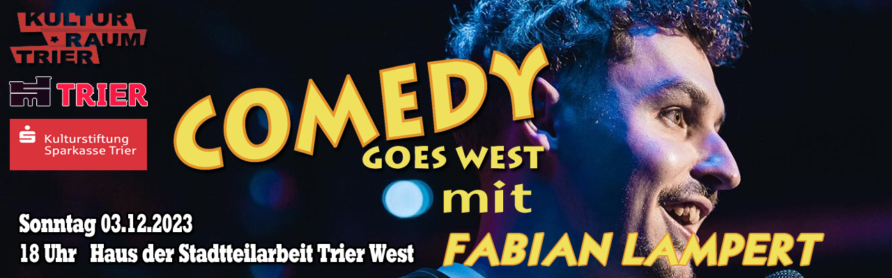 20231203 Comedy goes West: Fabian Lampert